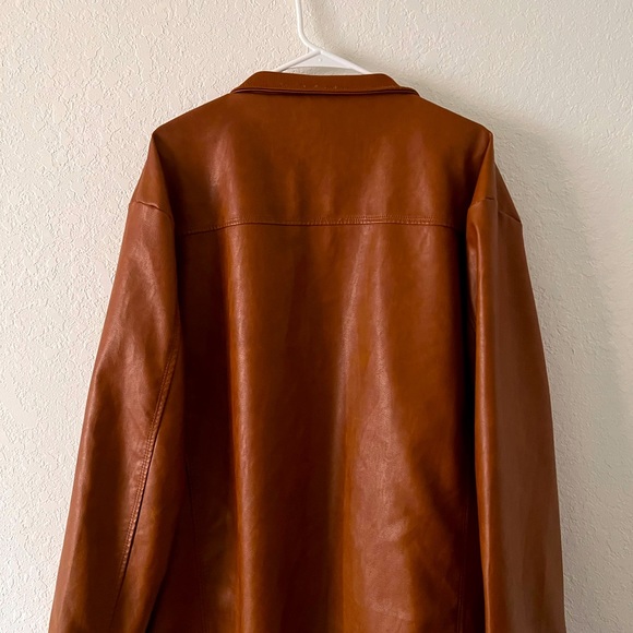 Sulfur Men’s Leather Jacket - Picture 1 of 3